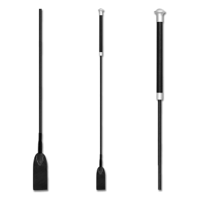 WALDHAUSEN NOBLESSE Springpisk. Sort/slv