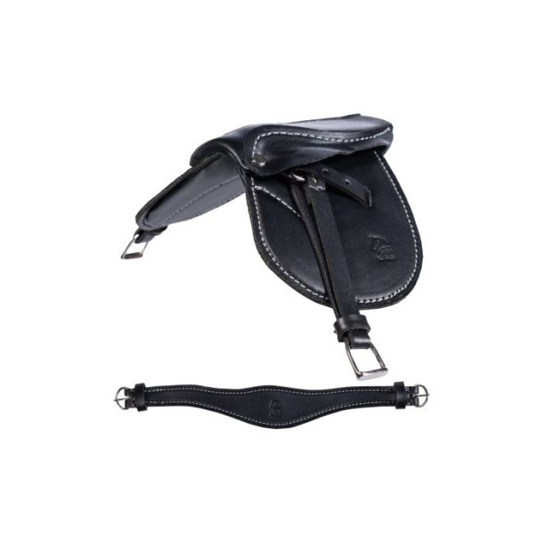 HKM CUDDLE PONY Sadel. Sort