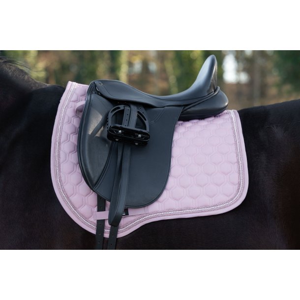 HKM ELISA Sadelunderlag. Mauve