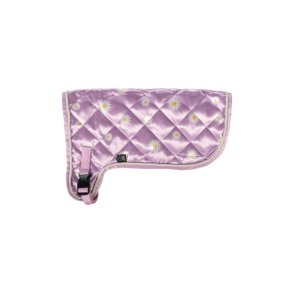 HKM HOBBY HORSE D�kken til k�phest. Lilla med blomster