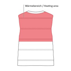 HKM STYLE Vest med varmelement. Sort