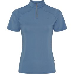 EQUIPAGE HASTY T-shirt med  lynls. Coronet Blue