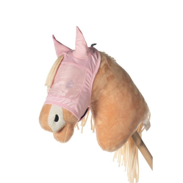 HKM HOBBY HORSE Insektmaske til kpheste. Lyserd