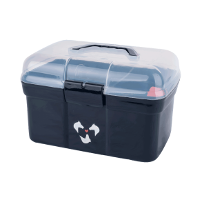 WALDHAUSEN Striglekasse med indhold, Lucky