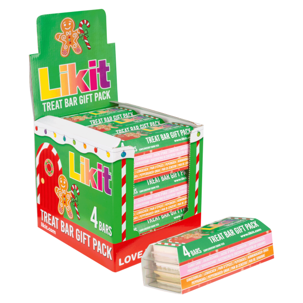 LIKIT Treat bar. Julevarianter. 4 styks