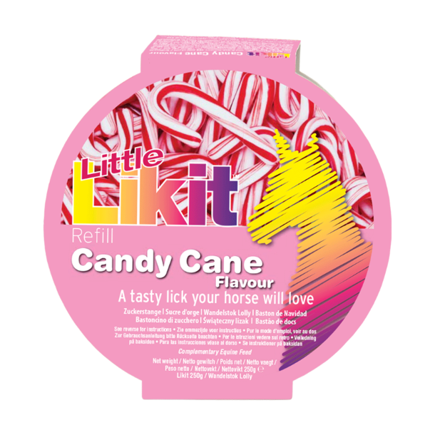 LIKIT Sliksten 250g. Candy Cane