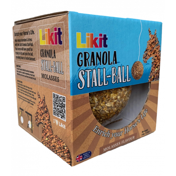 LIKIT Granola Stall Ball. Melasse. Snackkugle til ophng.