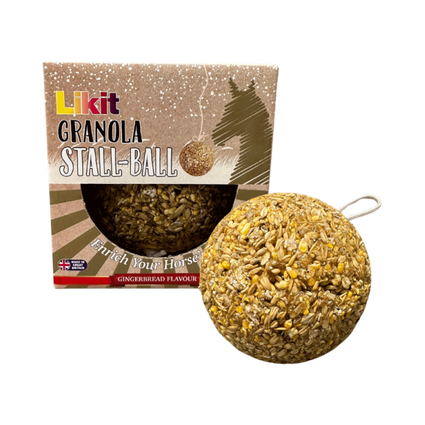 LIKIT Granola Stall Ball. Gingerbread. Snackkugle til ophng.