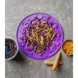 LIKIT Graze Maze slikkemtte. Lilla