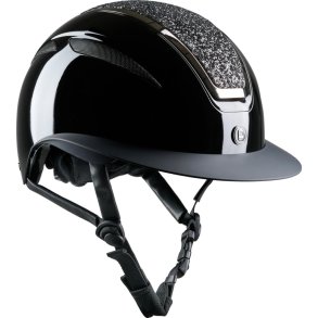  EQUIPAGE MIPS GUARDIAN Ridehjelm. Glossy Heavy Glitter Black