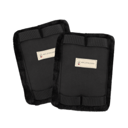 WALDHAUSEN Gjordbeskytter med faux fur. Sort