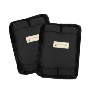 WALDHAUSEN Gjordbeskytter med faux fur. Sort