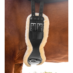 WALDHAUSEN L�dergjord med ECO uld. Sort