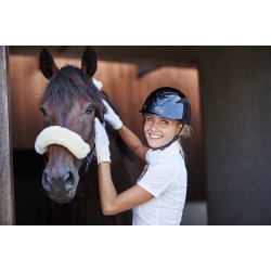 OneK Defender Ridehjelm. Glossy Shimmer. Sort