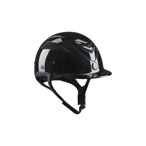 OneK Defender Ridehjelm. Glossy Shimmer. Sort