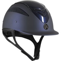 OneK Defender Pro Ridehjelm, Matt. Glossy top Swarowski. Navy