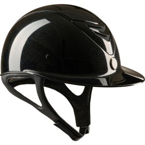 OneK Avance Ridehjelm. Glossy Shimmer. Sort