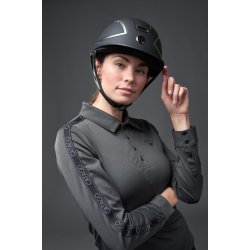 ONEK X-TREME Ridehjelm Matt chrome pipe sort