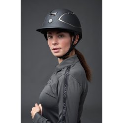 ONEK X-TREME Ridehjelm Matt chrome pipe sort