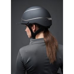 ONEK X-TREME Ridehjelm Matt chrome pipe sort