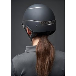 ONEK X-TREME Ridehjelm Matt chrome pipe sort