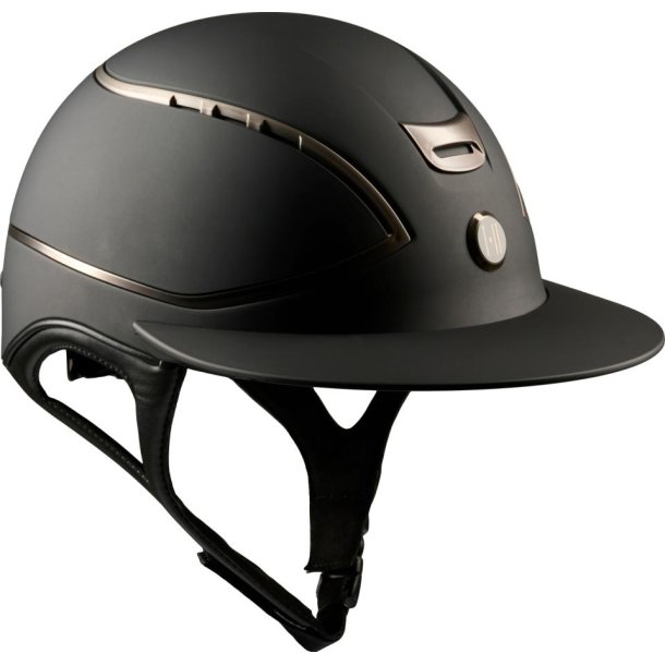 ONEK X-TREME Ridehjelm Matt chrome pipe sort