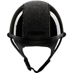 OneK Mips Avanc Matt Ridehjelm, Glossy Glitter Swarowski. Sort