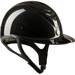 OneK Mips Avanc Ridehjelm Glossy Shimmer. Sort