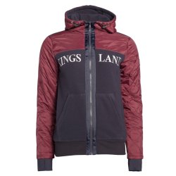 KINGSLAND SOLIS Fleecejakke. Ladies. Navy/bordeaux