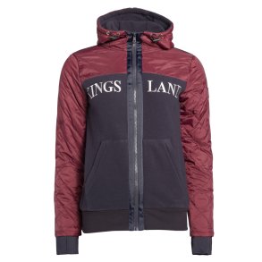 KINGSLAND SOLIS Fleecejakke. Ladies. Navy/bordeaux