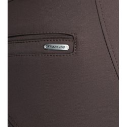 KINGSLAND KADI Ridebukser. Full Grip. Brown Black Coffee
