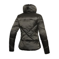 KINGSLAND ALYS Vatteret jakke. Ladies. Brown Granite