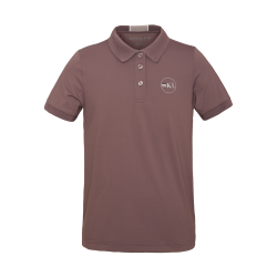 KINGSLAND BRINNI Junior Polo. Purple Flint