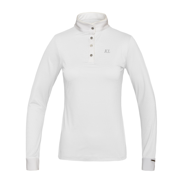 KINGSLAND BRIDGETTE Langrmet stvnebluse. Ladies. Hvid