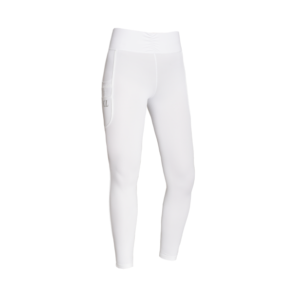 KINGSLAND KATINKA Ridetights med full grip. Hvid