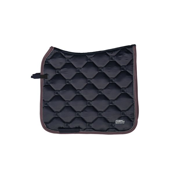 KINGSLAND BLAIR Satin sadelunderlag. Navy. 