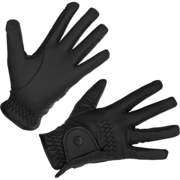 COVALLIERO Vinterridehandsker. Sort