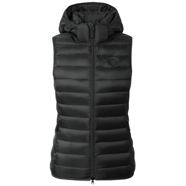 COVALLIERO Quiltet ridevest. Sort
