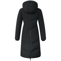 COVALLIERO Vinterridefrakke. Sort