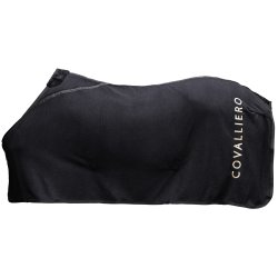 COVALLIERO Fleecedkken. Sort