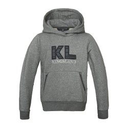 KINGSLAND EMORY Junior hoodie. Grey Forged Iron