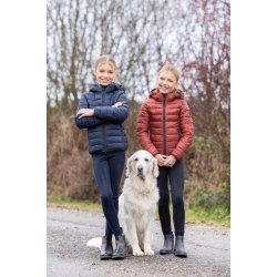 COVALLIERO Quiltet junior vinterjakke. Navy