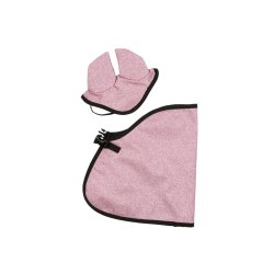 MY HOBBY HORSE Dkken og hut til kphest. Rosa glitter