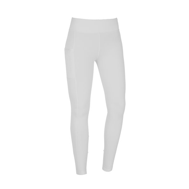 KINGSLAND KATTIE Vinter Ridetights med fuld grip. Dame. Hvid