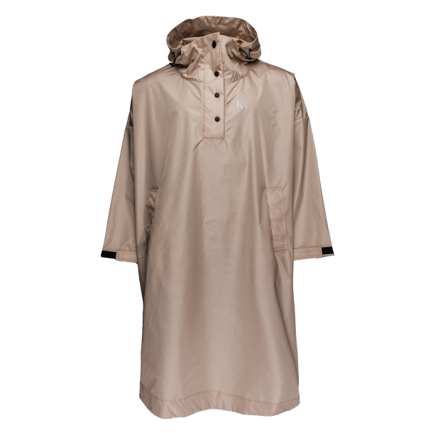 KINGSLAND CANTON Unisex regnponcho. Onesize. Sand Sesame