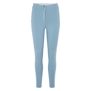 KINGSLAND KAYA Fuld-grip ridebukser. Blue Faded Denim. Ladies