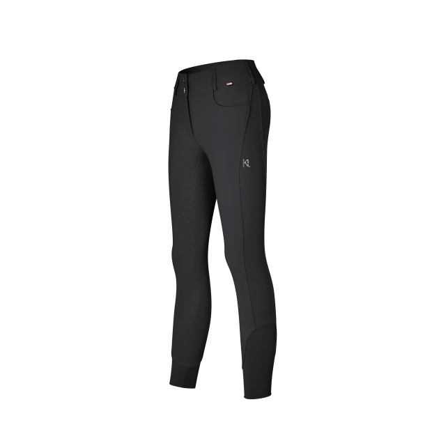 KINGSLAND KIRA Ridebukser. Fuld grip. Sort