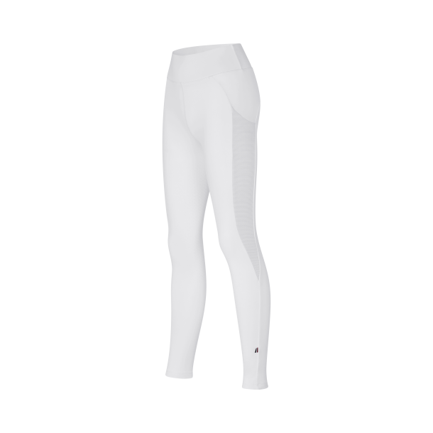 KINGSLAND VALERIE Junior Stvne-ridetights med fuld grip. Hvid