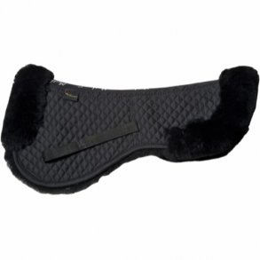 HORSEGUARD MediLamb sadelpad sort/sort