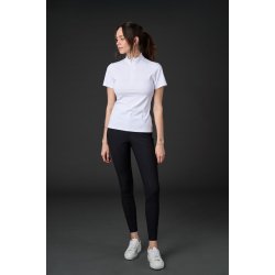 CATAGO THELMA Kort�rmet ridebluse. Hvid